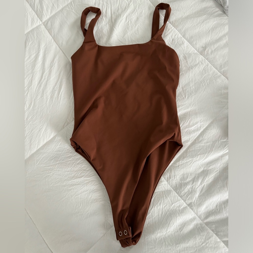 Forever 21 Brown Tank Bodysuit